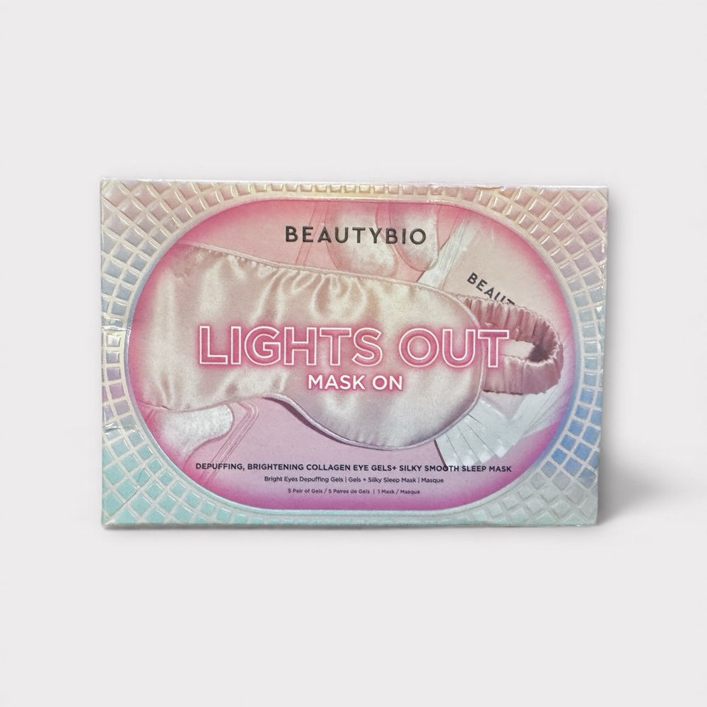 BEAUTYBIO Lights Out Mask On Eye Gels Sleep Mask